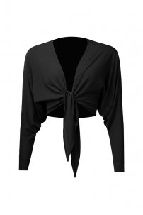 Dance blouse for women by ZYM Dance Style style 19114 Black