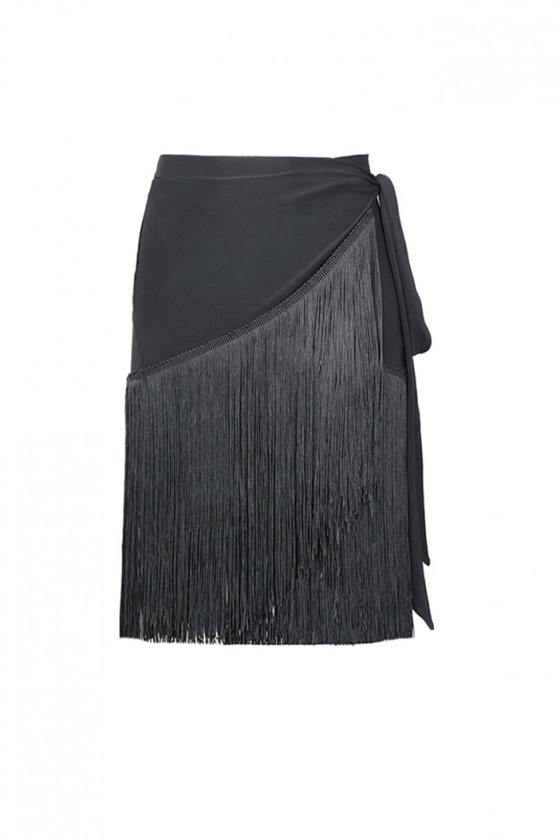 Latin dance skirt by ZYM Dance Style model 2028 Black