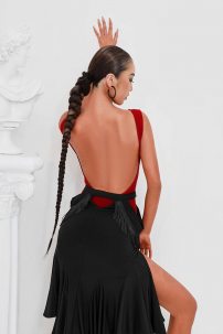 Latin dance skirt by ZYM Dance Style model 2162