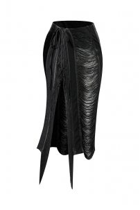 Latin dance skirt by ZYM Dance Style model 2174 Black