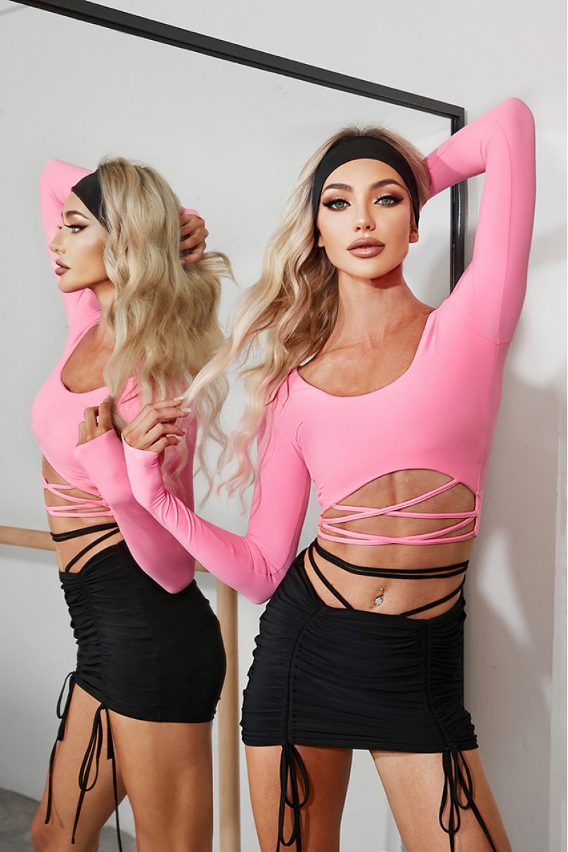 Блуза от бренда ZYM Dance Style модель 2250 Barbie Pink