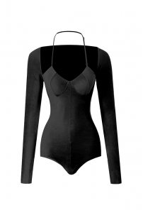 Black Betty Bodysuit for Dance