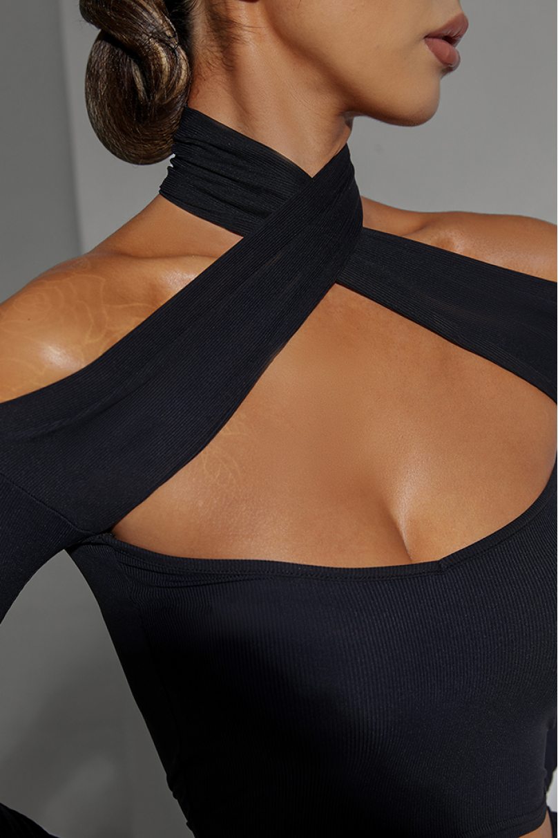 Блуза от бренда ZYM Dance Style модель 2306 Black