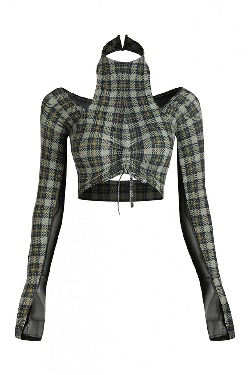 Блуза від бренду ZYM Dance Style модель 23106 Plaid