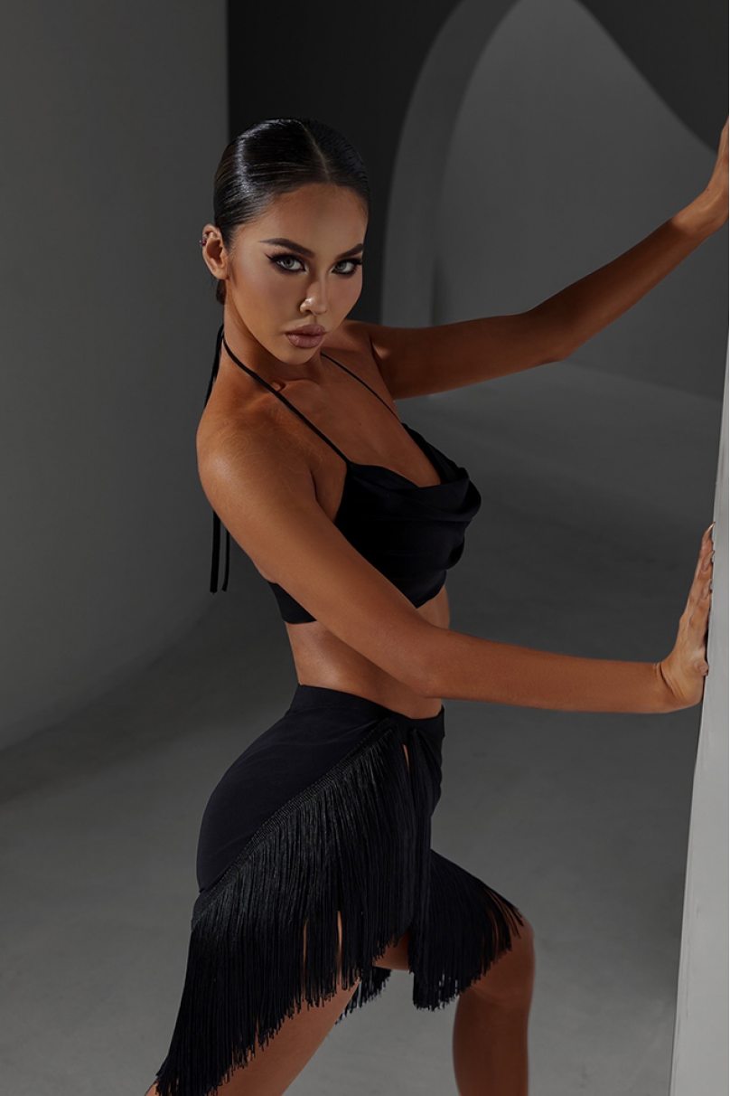 Tanz bluse Marke ZYM Dance Style modell 2310 Black