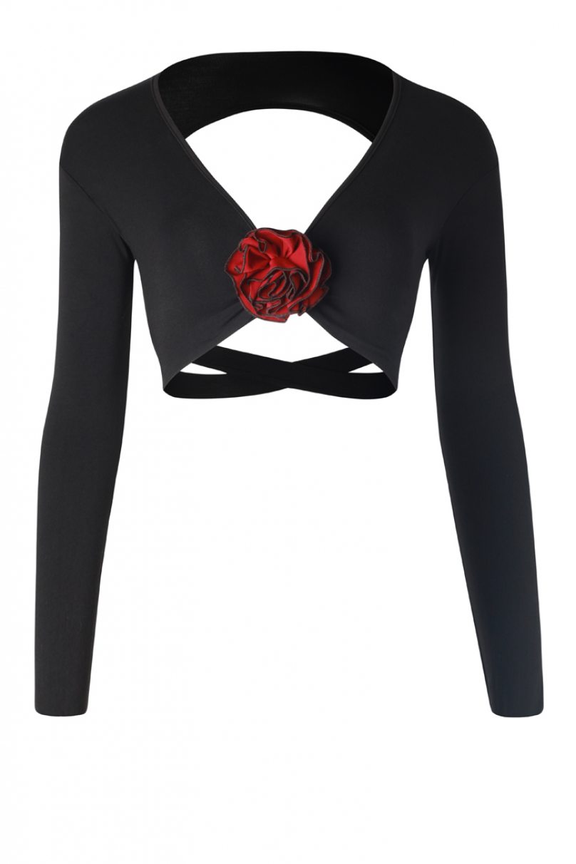 Блуза от бренда ZYM Dance Style модель 2382 Black