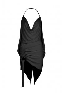 Платье для бальных танцев для латины от бренда ZYM Dance Style модель 2408 Classic Black