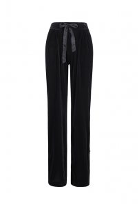 Женские брюки для бальных танцев для латины от бренда ZYM Dance Style модель 2418 Black