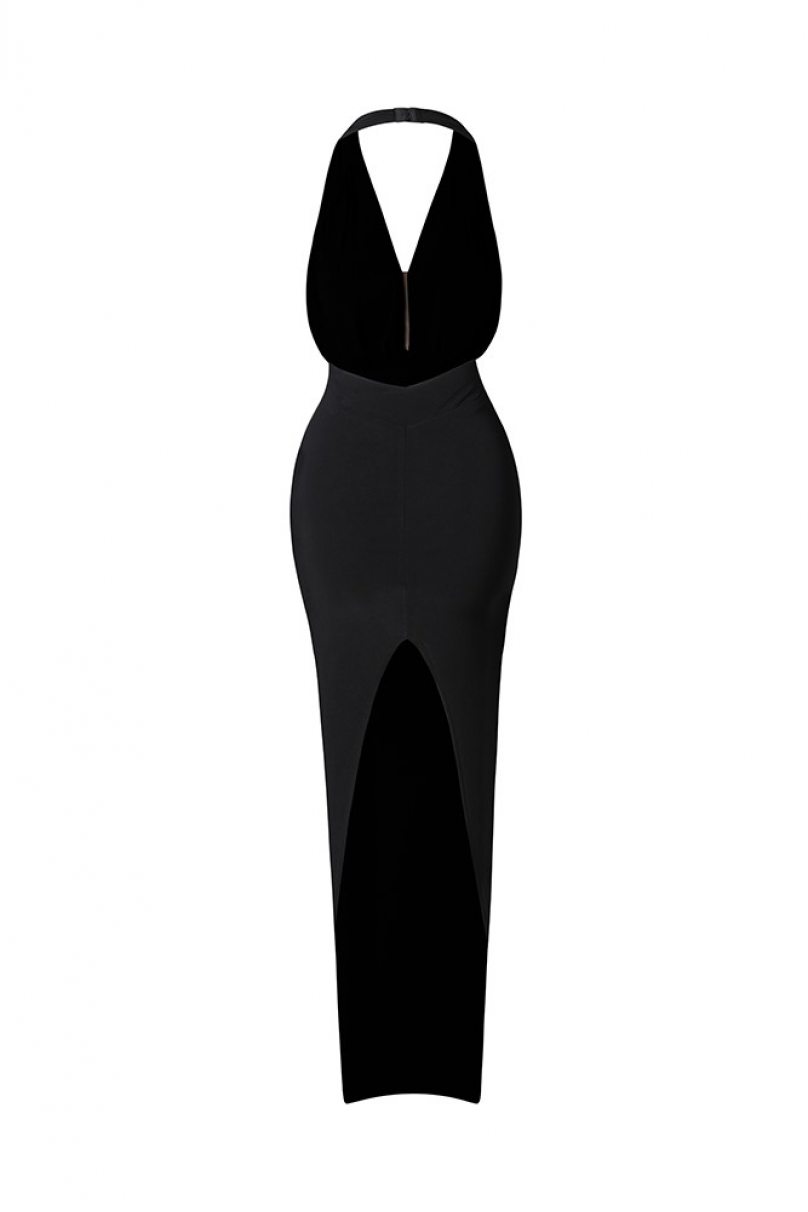Сукня для бальних танців для латини від бренду ZYM Dance Style модель 2228 Black