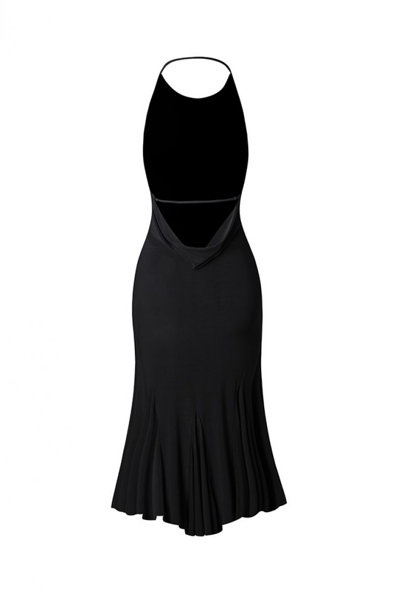 Платье для бальных танцев для латины от бренда ZYM Dance Style модель 2227 Black