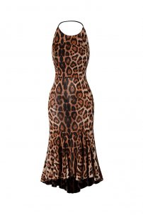 Leopard Grace Latin Dress