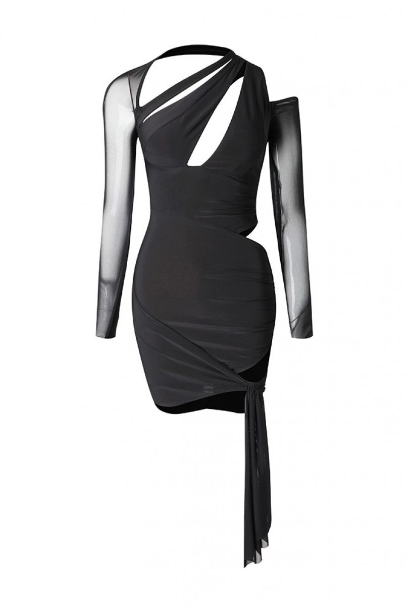 Tanzkleid latein Marke ZYM Dance Style modell 2245 Black