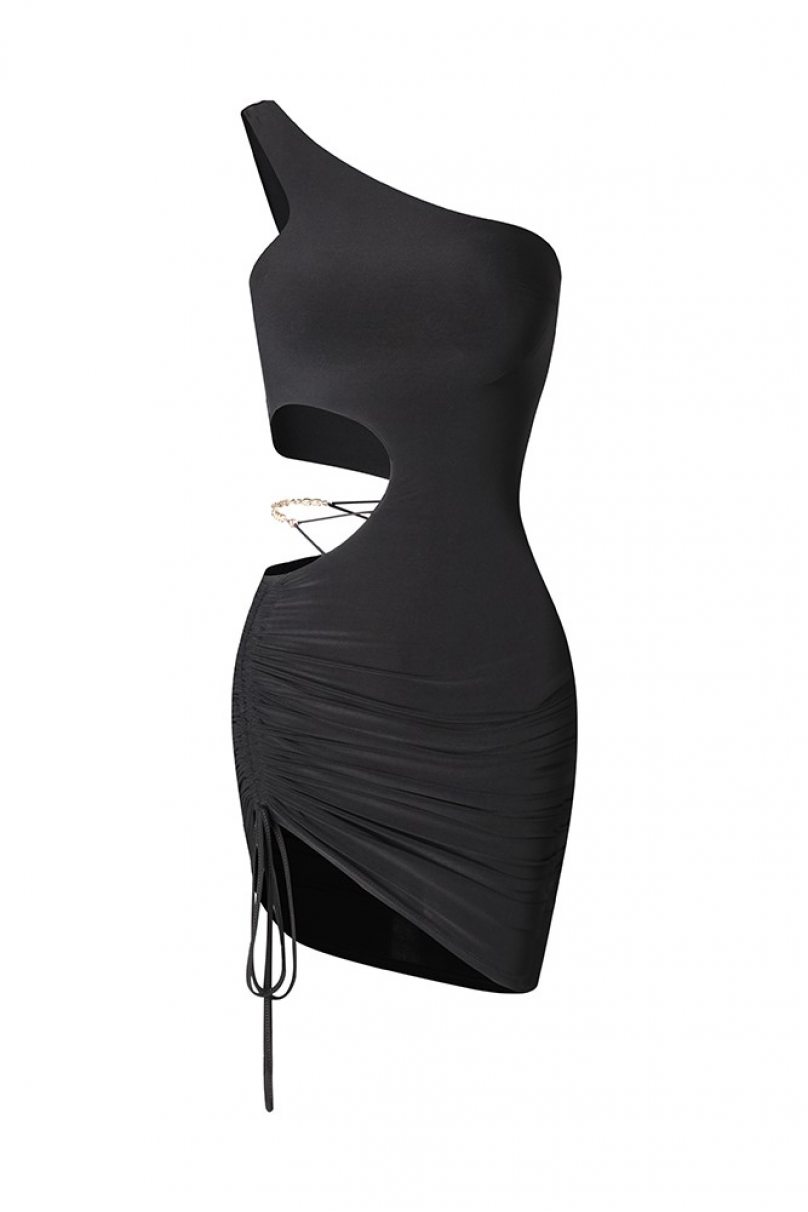 Платье для бальных танцев для латины от бренда ZYM Dance Style модель 2239 Black