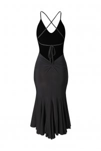 Latin dance dress by ZYM Dance Style model 2238 Black
