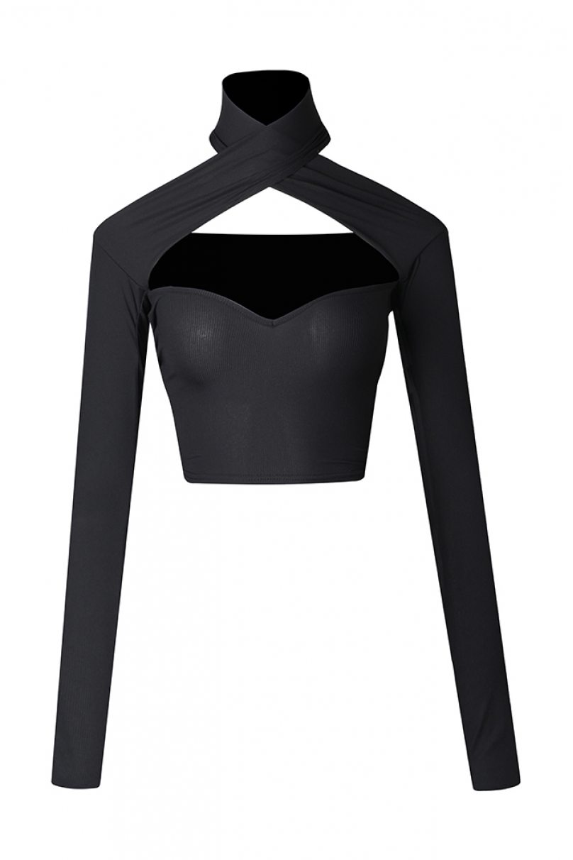 Блуза від бренду ZYM Dance Style модель 2306 Black