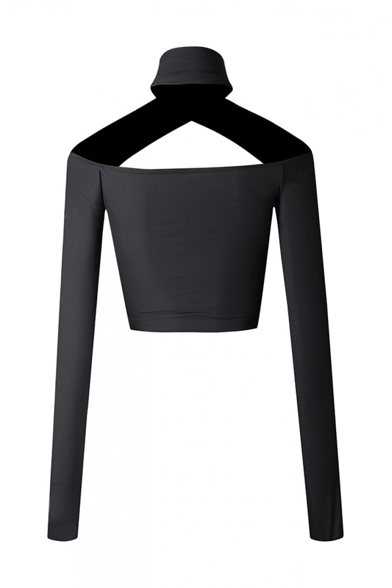 Tanz bluse Marke ZYM Dance Style modell 2306 Black