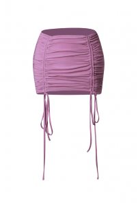 Women's Latin Dance Rock Barbie Skirt Misty Purple