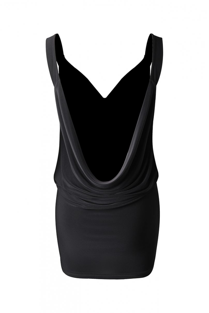 Latin dance dress by ZYM Dance Style model 2335 Black