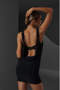 Сукня для бальних танців для латини від бренду ZYM Dance Style модель 2335 Black