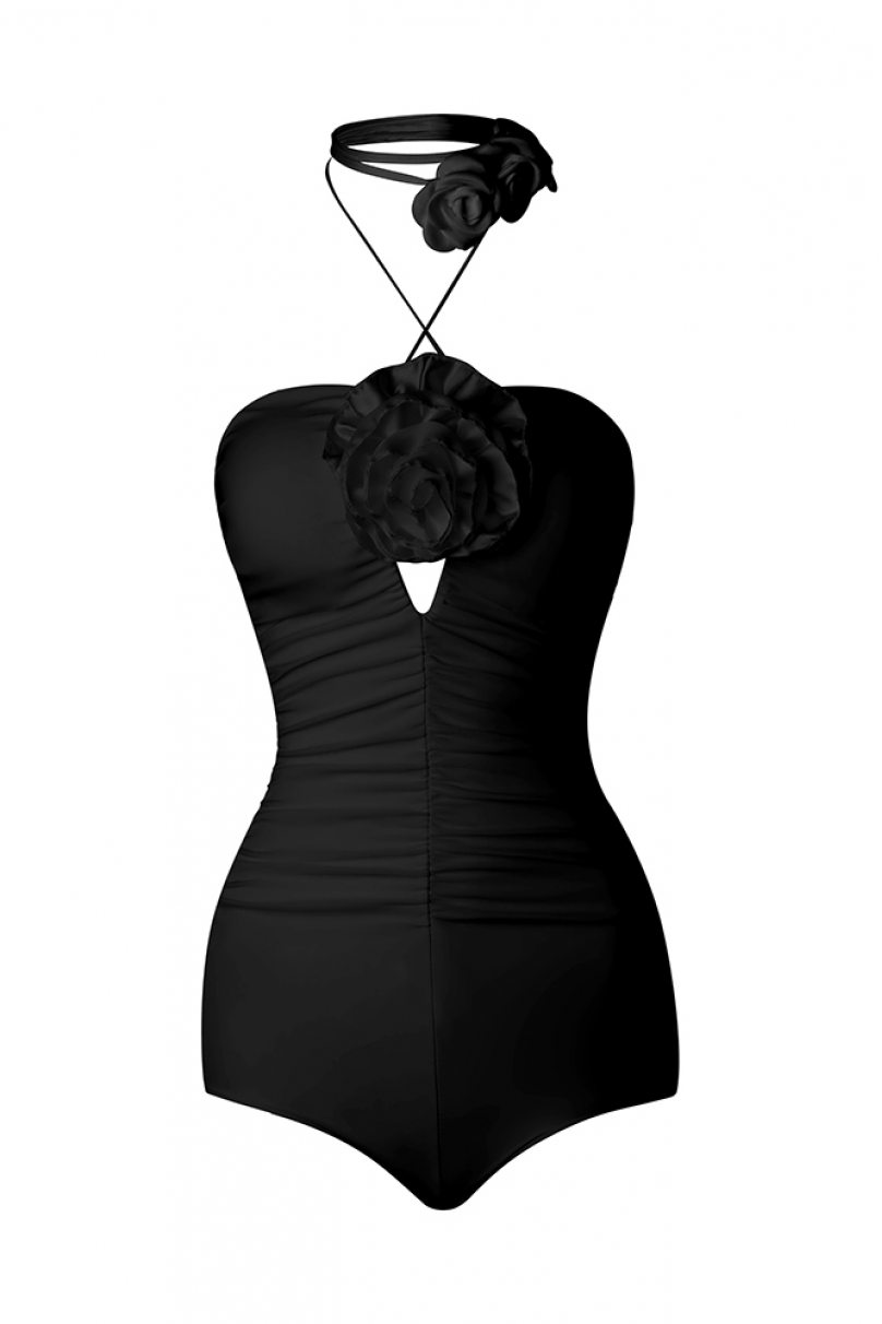 Купальник для танців від бренду ZYM Dance Style модель 2344 Black