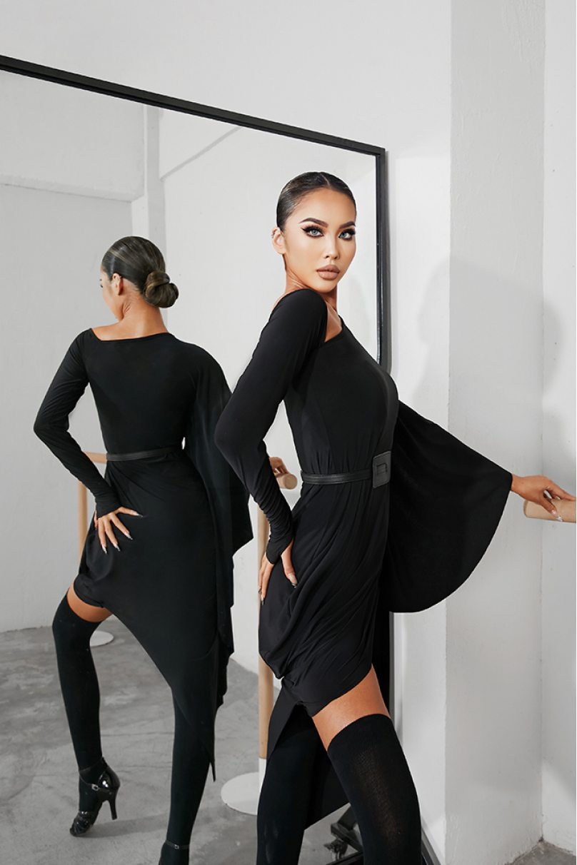 Tanzkleider Latein Marke ZYM Dance Style modell 2246 Black