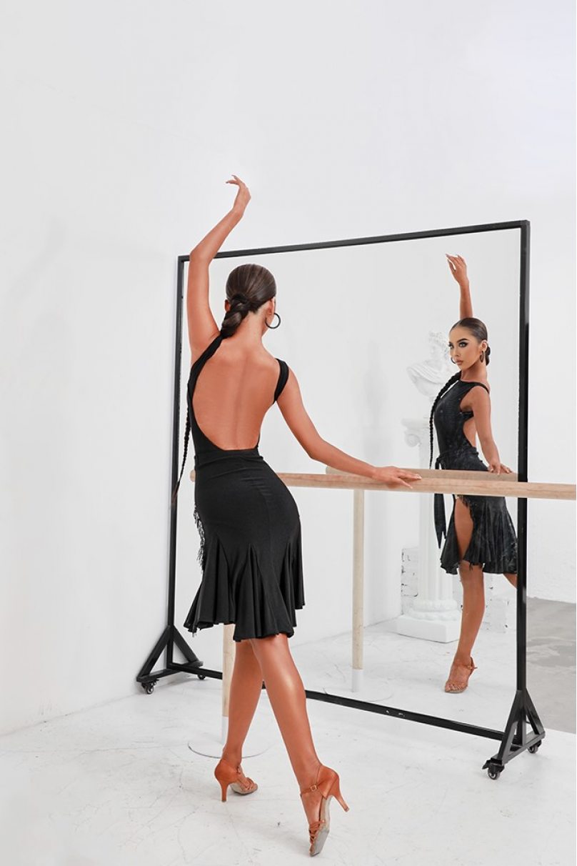 Купальник для танців від бренду ZYM Dance Style модель 2216 Black