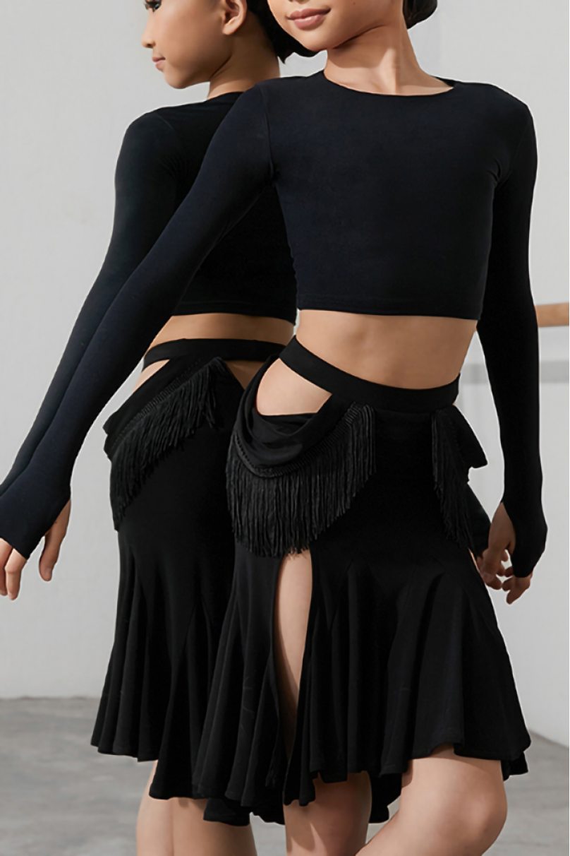 Tanz bluse Marke ZYM Dance Style modell 2166 Black