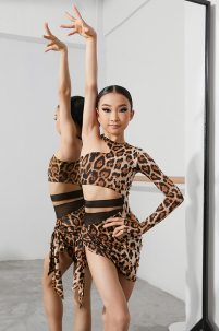 Girls' Leopard Sweet Crush Dress