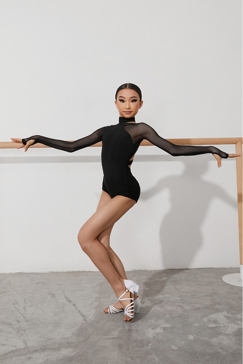 Купальник для танців від бренду ZYM Dance Style модель 2248 Black