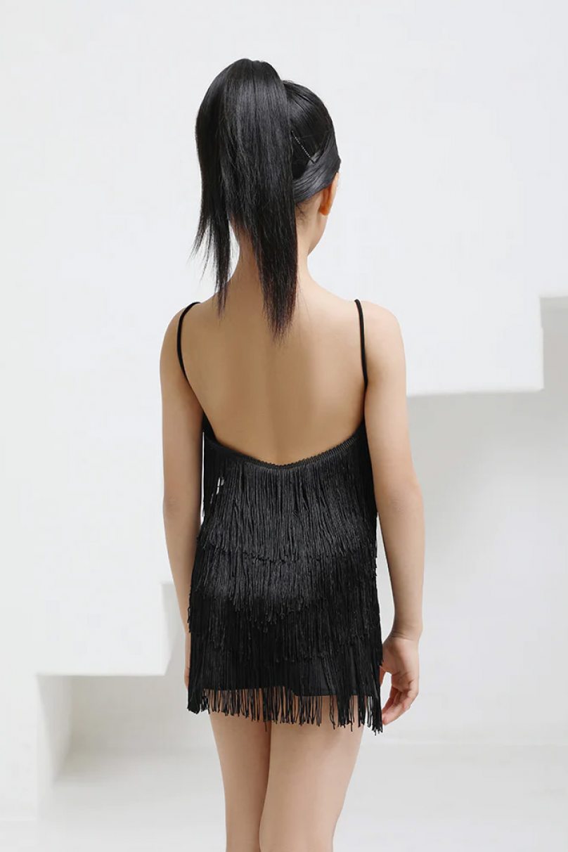 Сукня для бальних танців для латини від бренду ZYM Dance Style модель 2118 Black