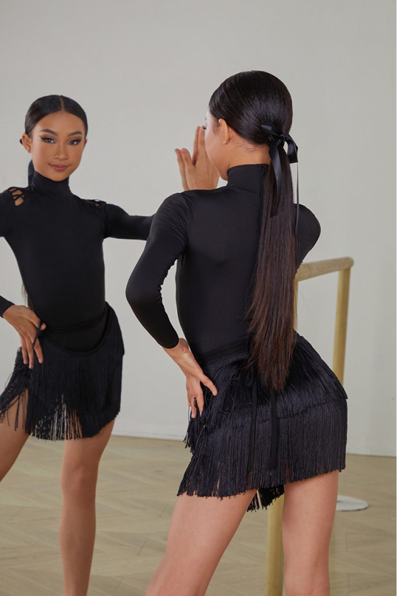 Kinder Tanztrikot Marke ZYM Dance Style modell 23135 Classic Black