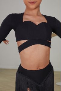 Блуза від бренду ZYM Dance Style модель 23102 Black