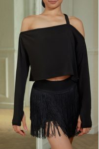 Tanz bluse Marke ZYM Dance Style modell 2376 Black