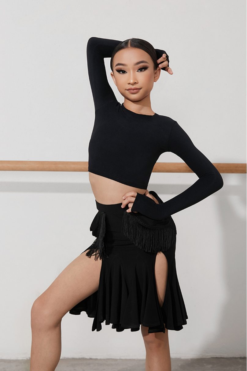 Tanz bluse Marke ZYM Dance Style modell 2166 Black