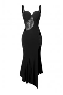 Latin dance dress by ZYM Dance Style model 2366 Black