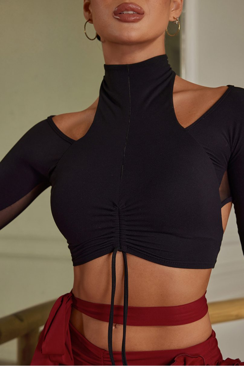 Блуза от бренда ZYM Dance Style модель 23106 Black