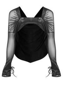 Tanz bluse Marke ZYM Dance Style modell 2393 Black