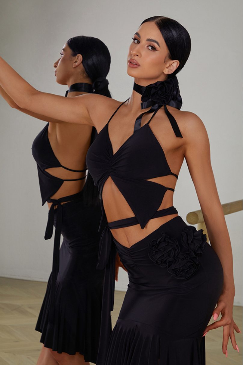 Блуза від бренду ZYM Dance Style модель 2407 Classic Black