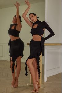 Блуза от бренда ZYM Dance Style модель 23110 Black