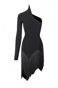 Платье для бальных танцев для латины от бренда ZYM Dance Style модель 23123 Classic Black