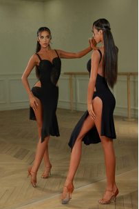 Tanzkleider Latein Marke ZYM Dance Style modell 2366 Black