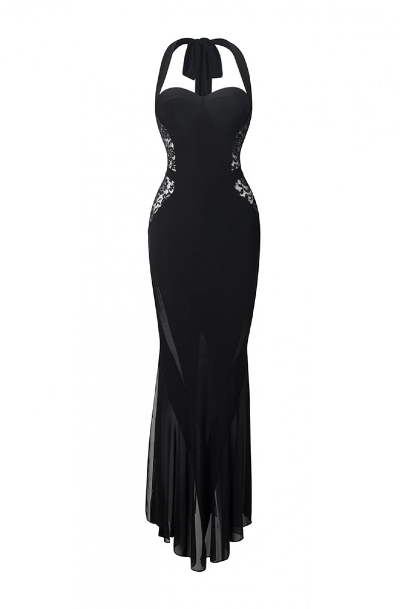Сукня для бальних танців для латини від бренду ZYM Dance Style модель 2369 Black