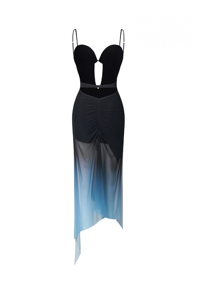 Сукня для бальних танців для латини від бренду ZYM Dance Style модель 2371 Black