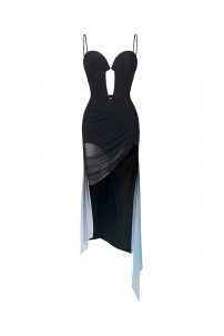 Сукня для бальних танців для латини від бренду ZYM Dance Style модель 2371 Black