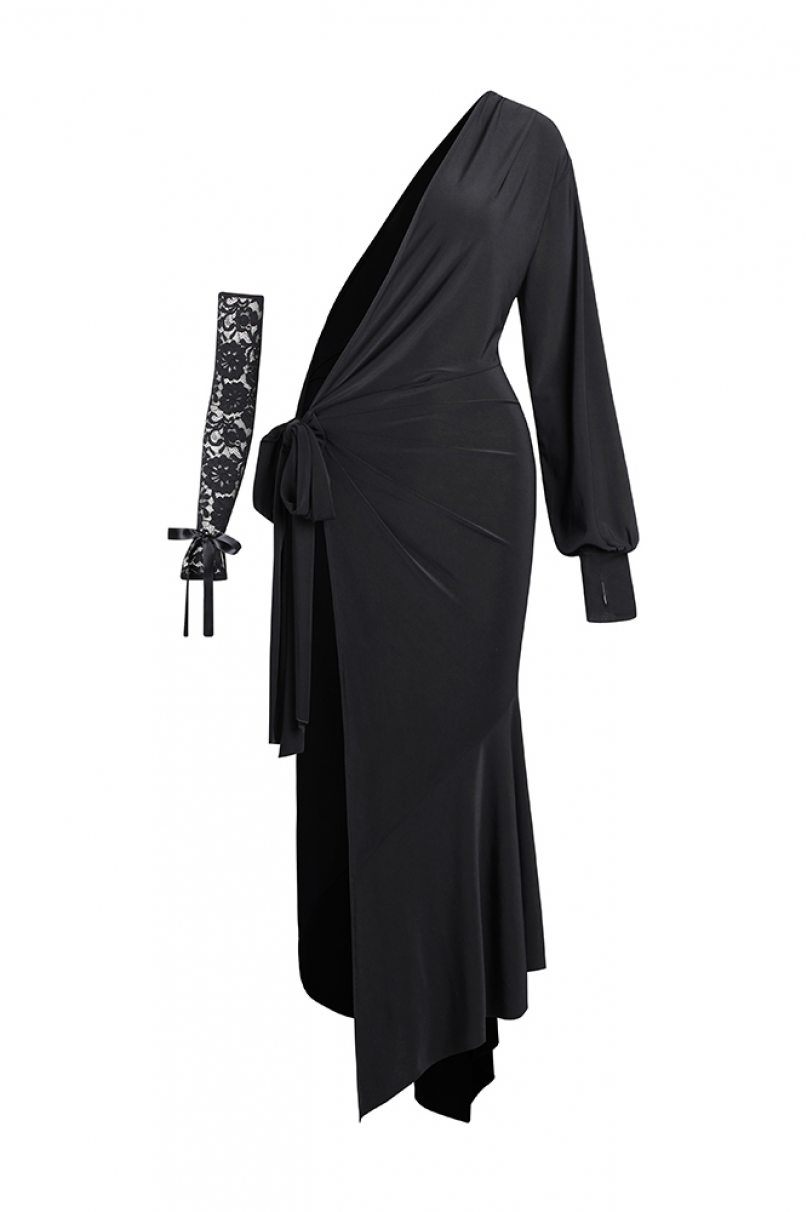 Платье для бальных танцев для латины от бренда ZYM Dance Style модель 2397 Black