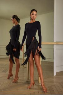 Latin dance skirt by ZYM Dance Style model 2153