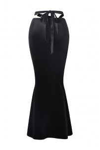 Latin dance skirt by ZYM Dance Style model 2379-1 Black