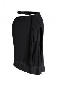 Latin dance skirt by ZYM Dance Style model 23121 Classic Black