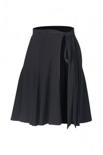 Latin dance skirt by ZYM Dance Style model 2380 Black