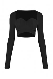 Блуза от бренда ZYM Dance Style модель 23102 Black